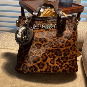 Patricia Nash Lundy Leopard Print Tote